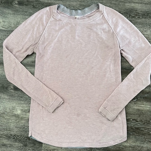 Lululemon Sunshine Coast Sweater Cashmere Blend 6 Dusty Pink - Picture 1 of 10